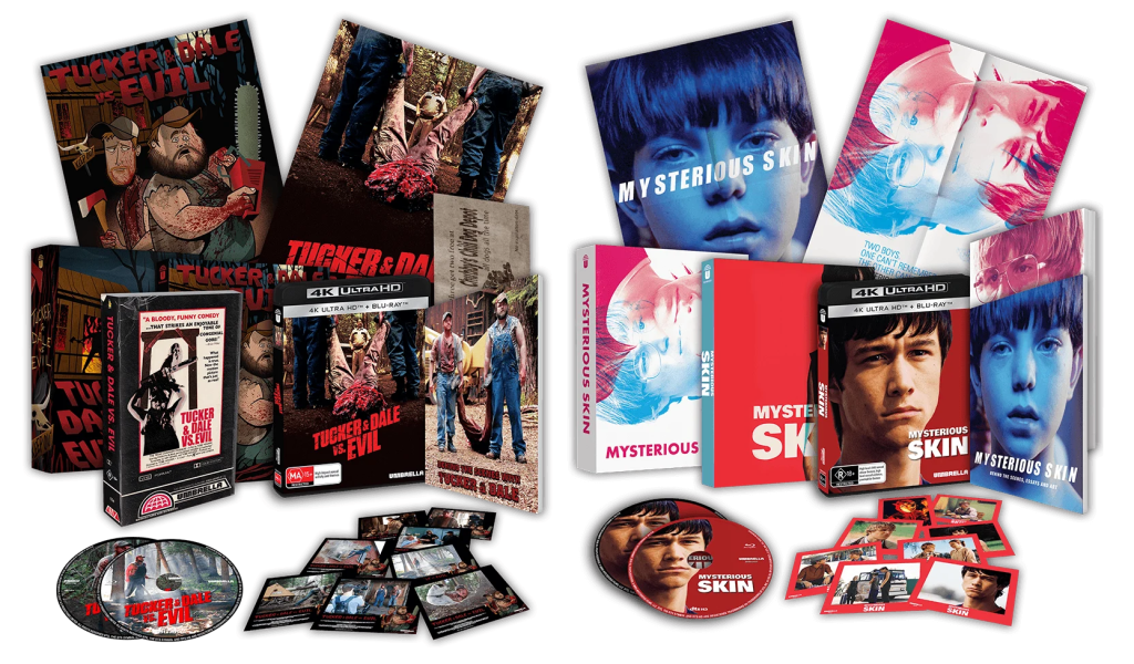 TUCKER AND DALE VS EVIL, MYSTERIOUS SKIN HITTING 4K IN DECEMBER